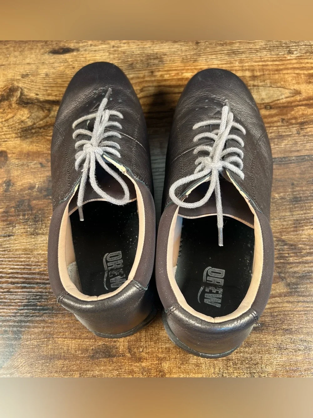 Drew Shoes Tulip Orthopedic Therapy Sneakers Lace Up Metallic Copper Womens 9.5W
